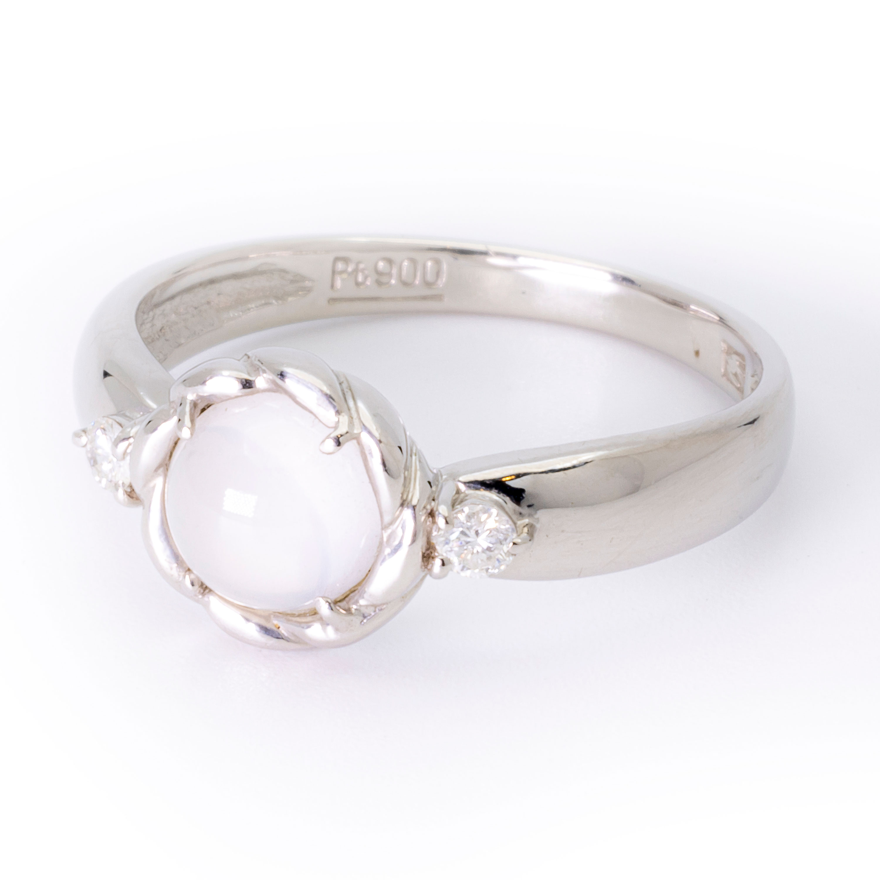 エメラルド ダイヤモンド Pt900 ファッションリング 指輪 Ring